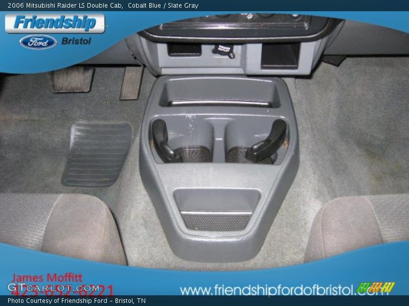 Cobalt Blue / Slate Gray 2006 Mitsubishi Raider LS Double Cab