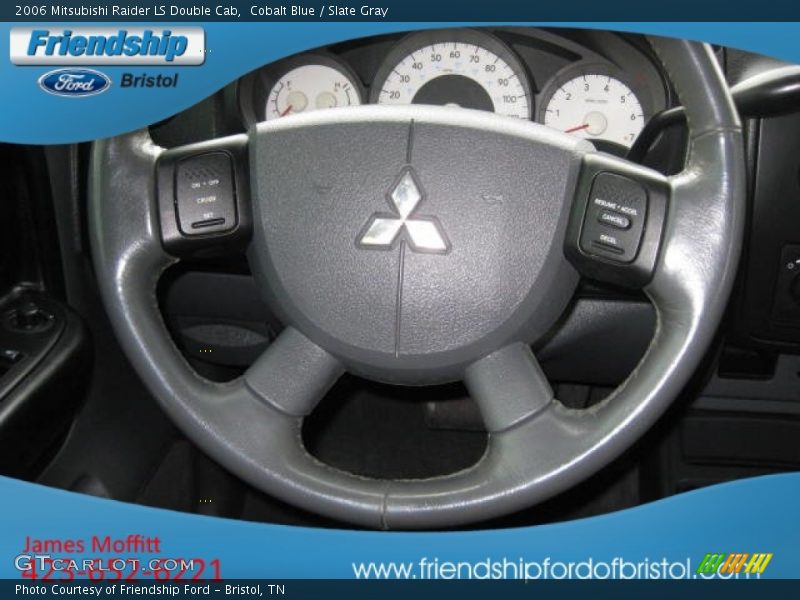 Cobalt Blue / Slate Gray 2006 Mitsubishi Raider LS Double Cab