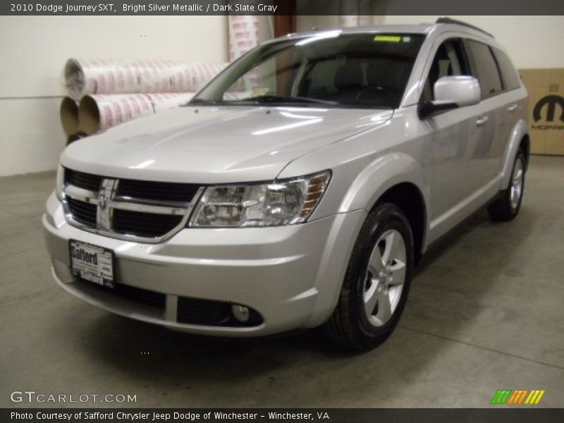 Bright Silver Metallic / Dark Slate Gray 2010 Dodge Journey SXT