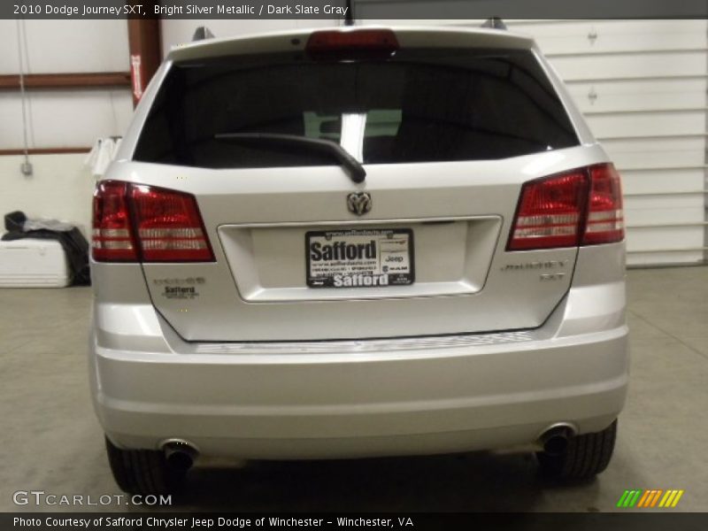 Bright Silver Metallic / Dark Slate Gray 2010 Dodge Journey SXT