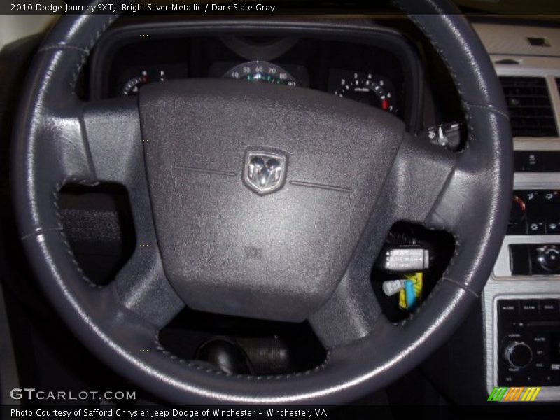 Bright Silver Metallic / Dark Slate Gray 2010 Dodge Journey SXT