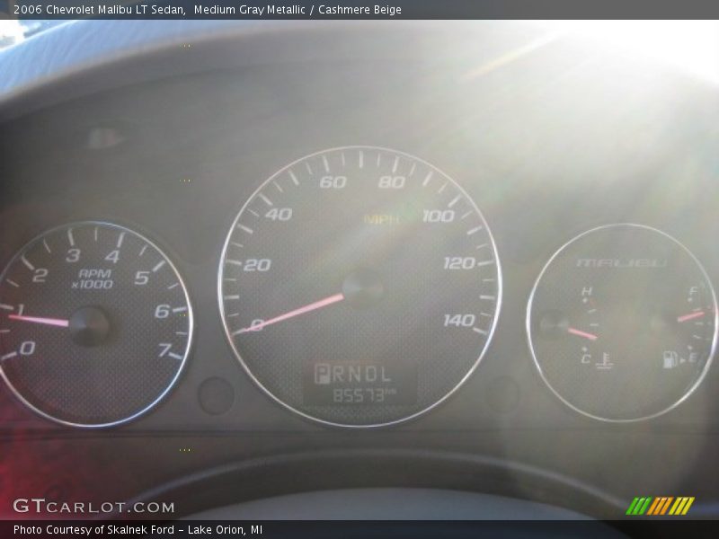 Medium Gray Metallic / Cashmere Beige 2006 Chevrolet Malibu LT Sedan
