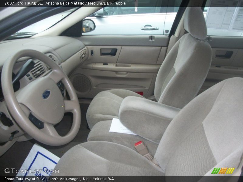 Arizona Beige Metallic / Medium/Dark Pebble 2007 Ford Taurus SE