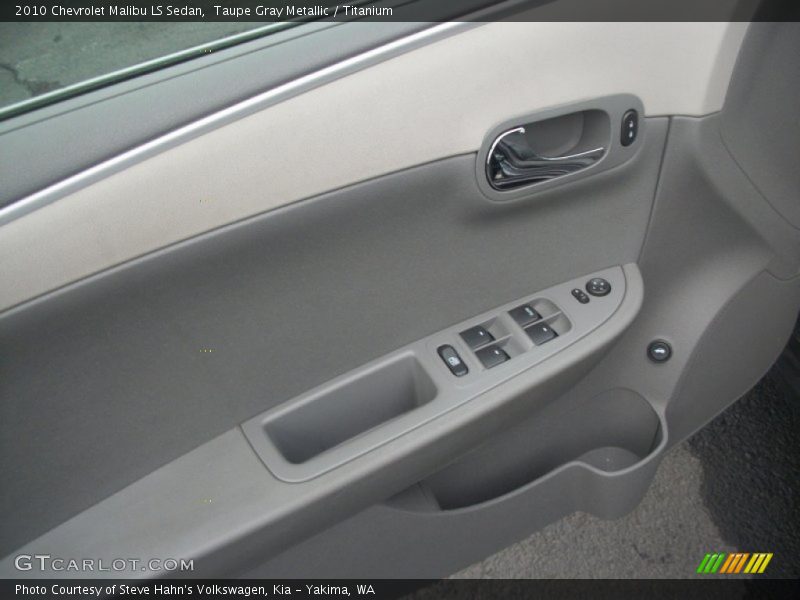 Taupe Gray Metallic / Titanium 2010 Chevrolet Malibu LS Sedan