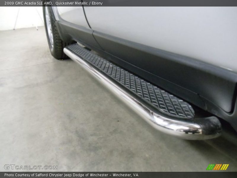 Quicksilver Metallic / Ebony 2009 GMC Acadia SLE AWD