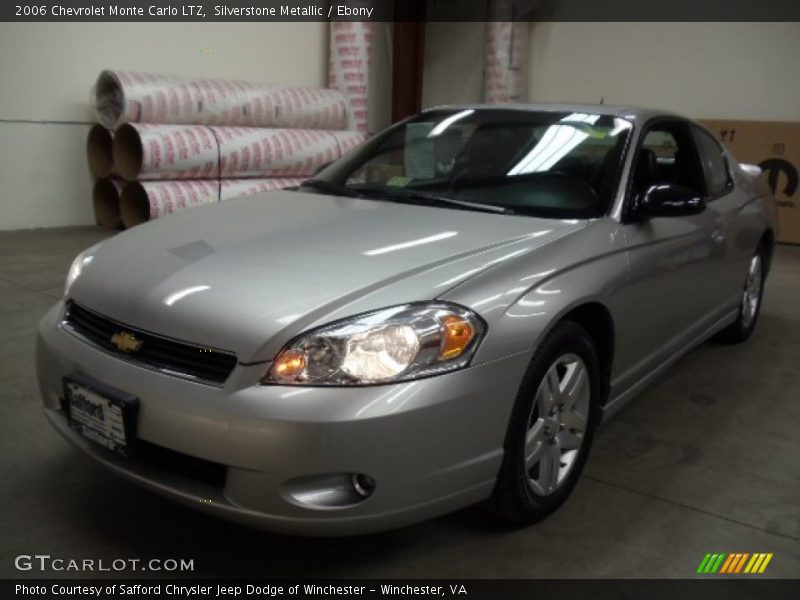 Silverstone Metallic / Ebony 2006 Chevrolet Monte Carlo LTZ