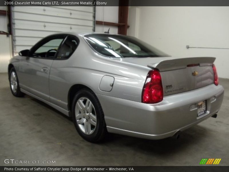 Silverstone Metallic / Ebony 2006 Chevrolet Monte Carlo LTZ