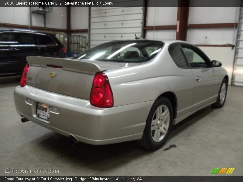 Silverstone Metallic / Ebony 2006 Chevrolet Monte Carlo LTZ