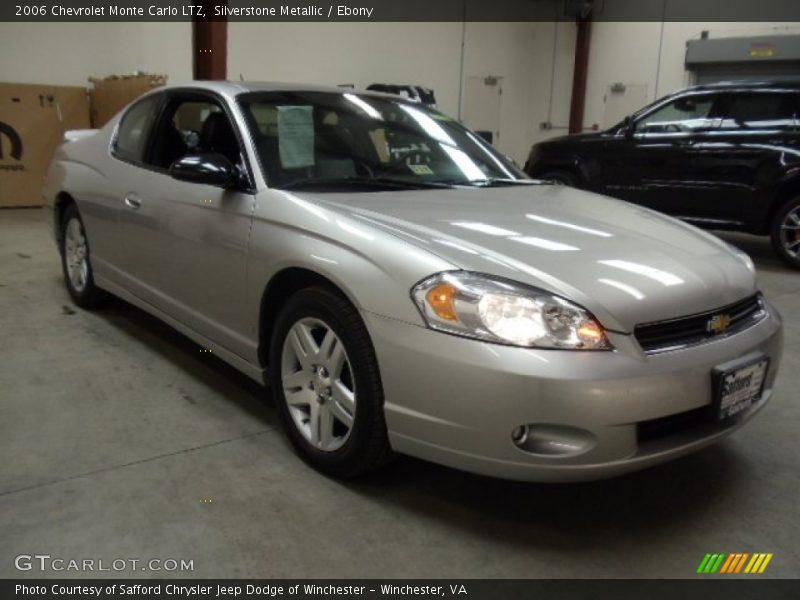 Silverstone Metallic / Ebony 2006 Chevrolet Monte Carlo LTZ