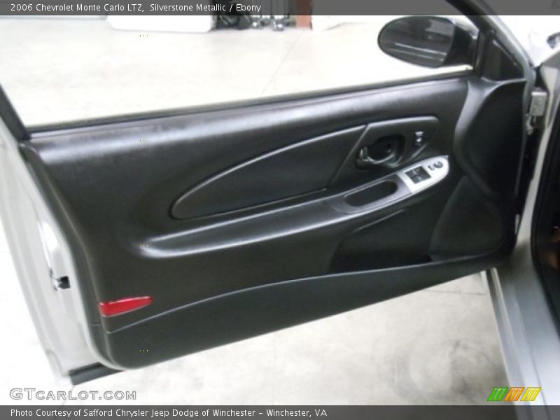 Silverstone Metallic / Ebony 2006 Chevrolet Monte Carlo LTZ