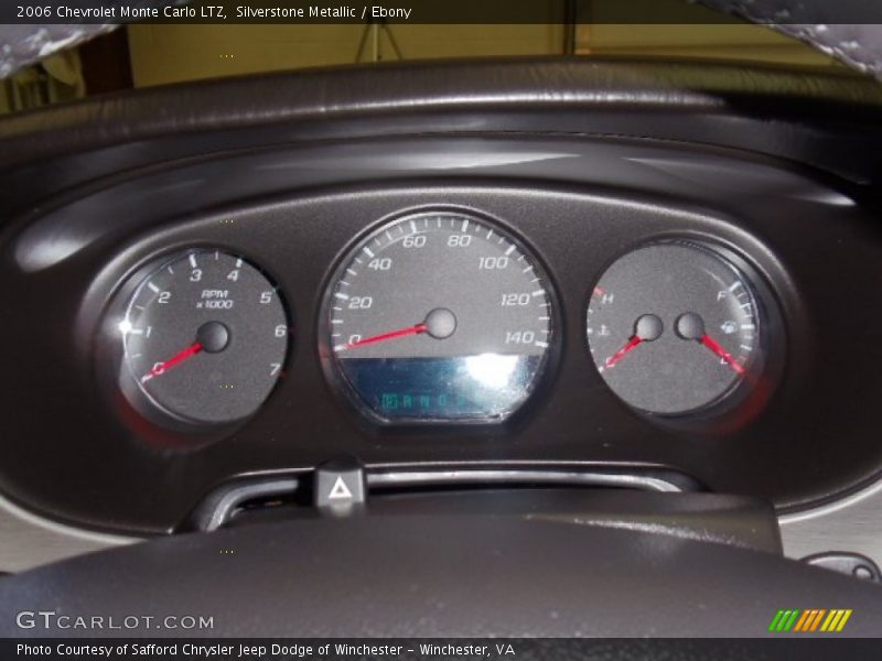 Silverstone Metallic / Ebony 2006 Chevrolet Monte Carlo LTZ