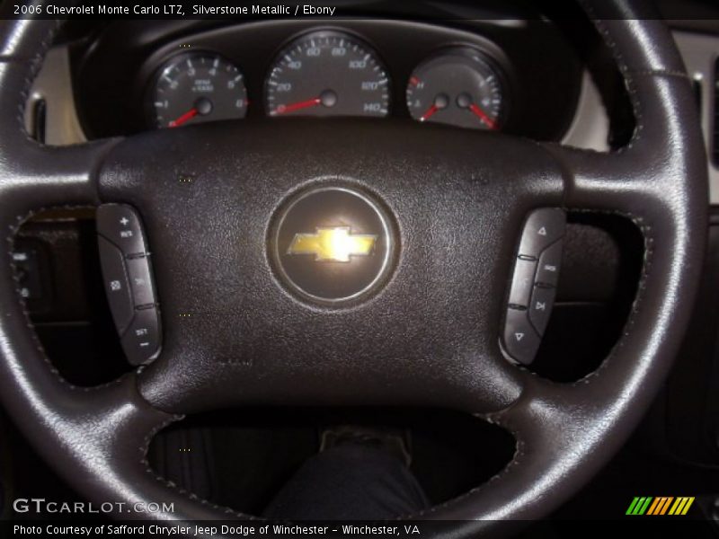 Silverstone Metallic / Ebony 2006 Chevrolet Monte Carlo LTZ