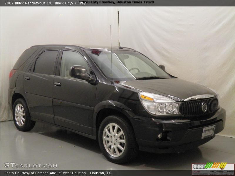 Black Onyx / Gray 2007 Buick Rendezvous CX
