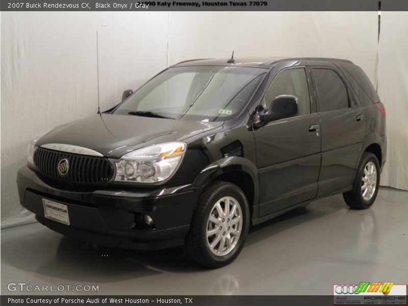 Black Onyx / Gray 2007 Buick Rendezvous CX