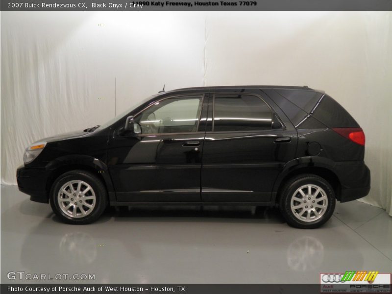 Black Onyx / Gray 2007 Buick Rendezvous CX