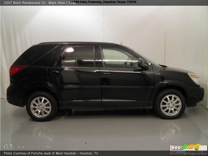 Black Onyx / Gray 2007 Buick Rendezvous CX