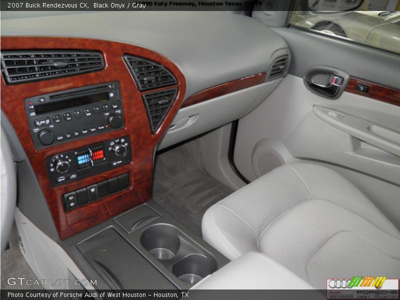 Black Onyx / Gray 2007 Buick Rendezvous CX