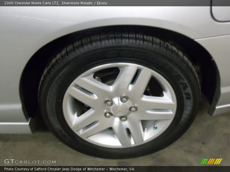 Silverstone Metallic / Ebony 2006 Chevrolet Monte Carlo LTZ