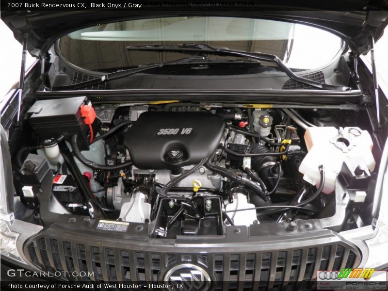 Black Onyx / Gray 2007 Buick Rendezvous CX
