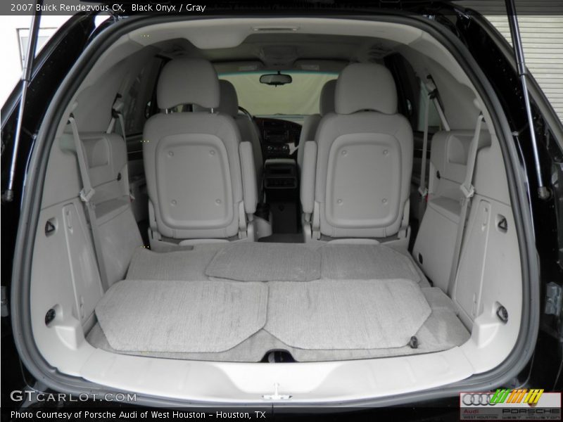 Black Onyx / Gray 2007 Buick Rendezvous CX
