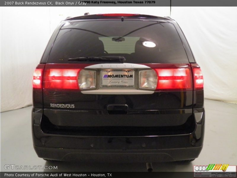 Black Onyx / Gray 2007 Buick Rendezvous CX