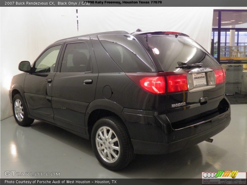 Black Onyx / Gray 2007 Buick Rendezvous CX