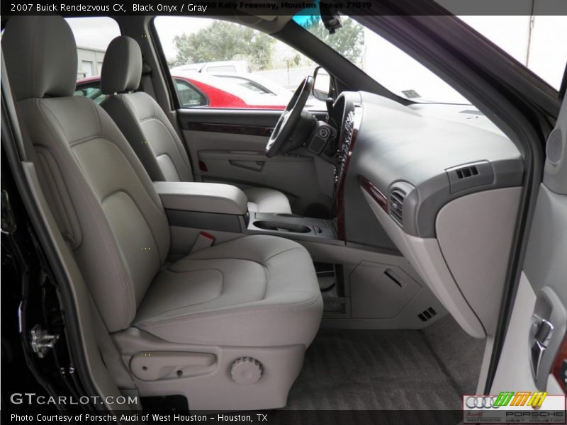 Black Onyx / Gray 2007 Buick Rendezvous CX