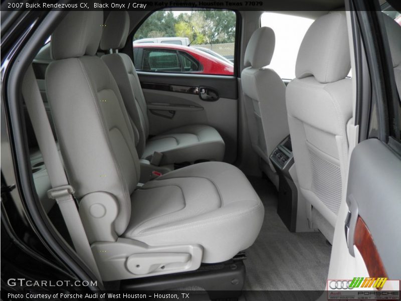 Black Onyx / Gray 2007 Buick Rendezvous CX