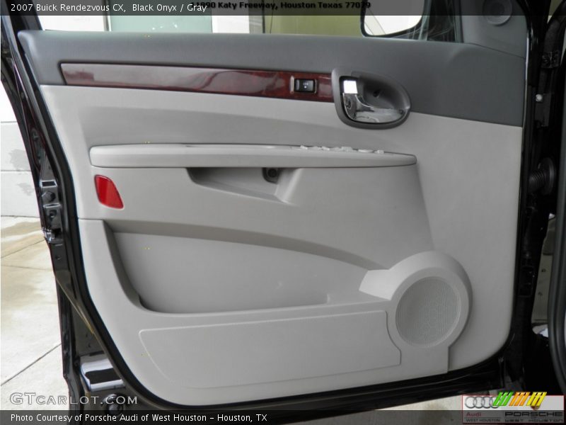 Black Onyx / Gray 2007 Buick Rendezvous CX