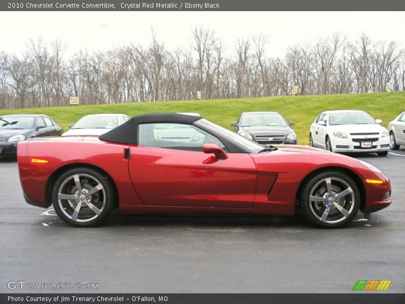  2010 Corvette Convertible Crystal Red Metallic