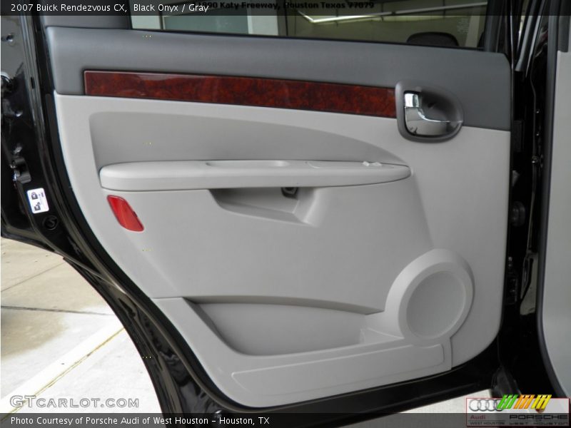 Black Onyx / Gray 2007 Buick Rendezvous CX