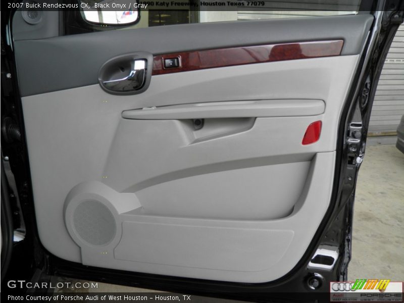 Black Onyx / Gray 2007 Buick Rendezvous CX