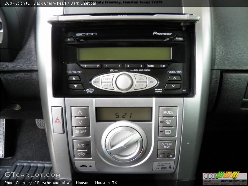Black Cherry Pearl / Dark Charcoal 2007 Scion tC