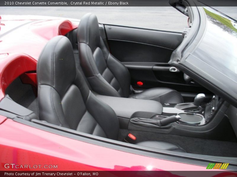 Crystal Red Metallic / Ebony Black 2010 Chevrolet Corvette Convertible