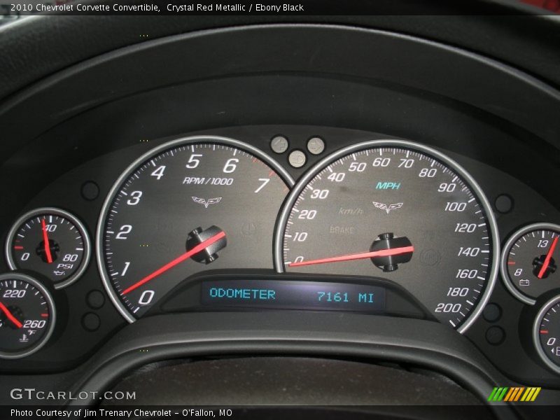  2010 Corvette Convertible Convertible Gauges