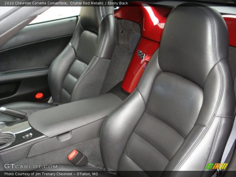  2010 Corvette Convertible Ebony Black Interior