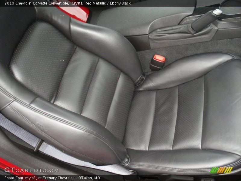 Crystal Red Metallic / Ebony Black 2010 Chevrolet Corvette Convertible