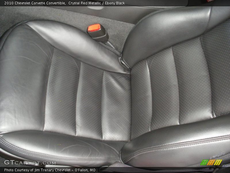Crystal Red Metallic / Ebony Black 2010 Chevrolet Corvette Convertible