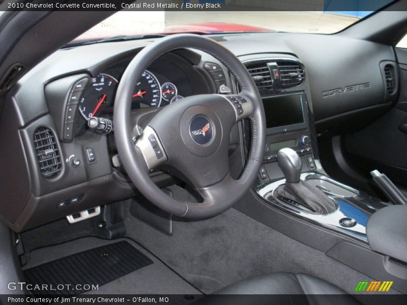 Dashboard of 2010 Corvette Convertible