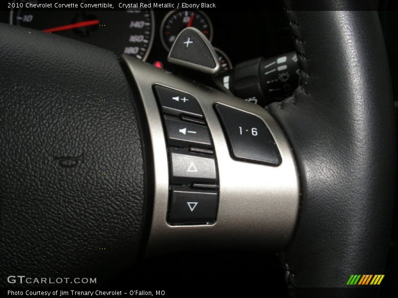 Crystal Red Metallic / Ebony Black 2010 Chevrolet Corvette Convertible