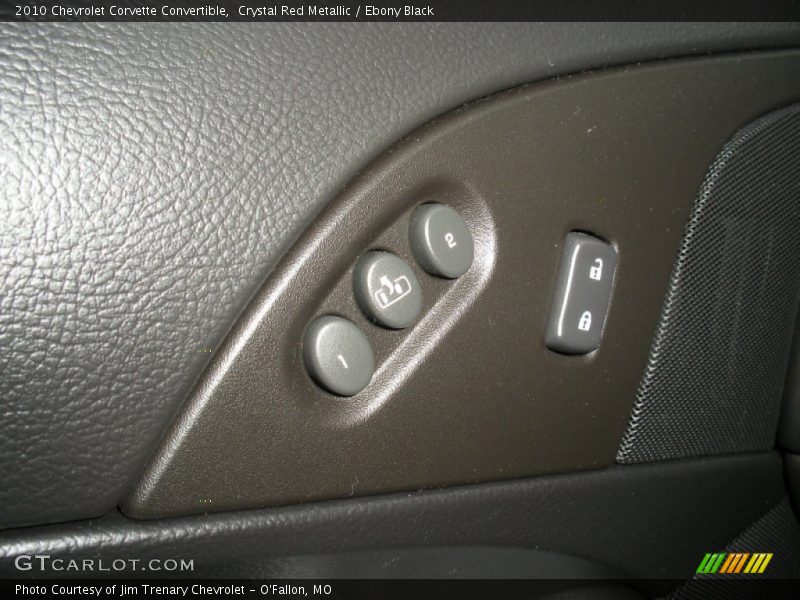 Crystal Red Metallic / Ebony Black 2010 Chevrolet Corvette Convertible
