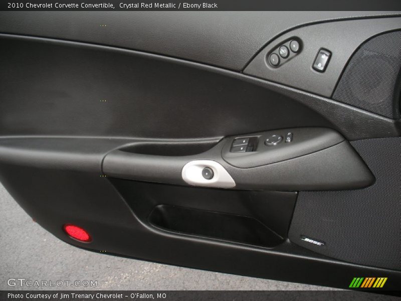 Crystal Red Metallic / Ebony Black 2010 Chevrolet Corvette Convertible