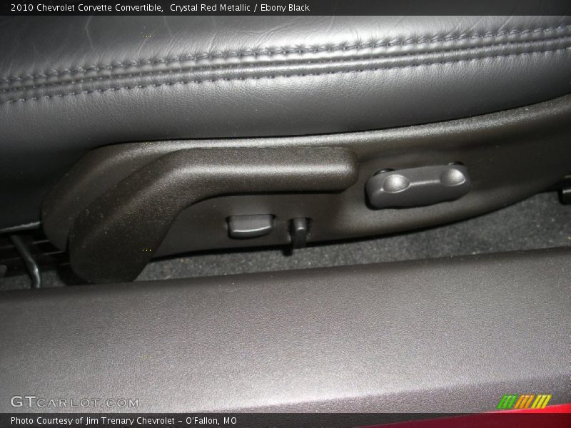 Crystal Red Metallic / Ebony Black 2010 Chevrolet Corvette Convertible