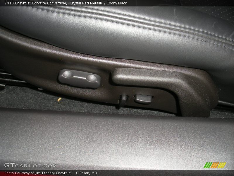 Crystal Red Metallic / Ebony Black 2010 Chevrolet Corvette Convertible