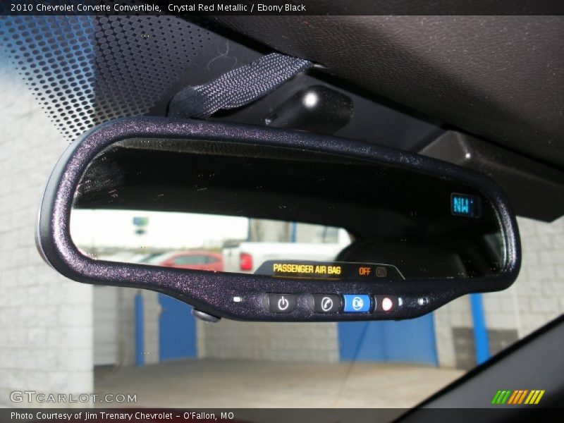 Crystal Red Metallic / Ebony Black 2010 Chevrolet Corvette Convertible