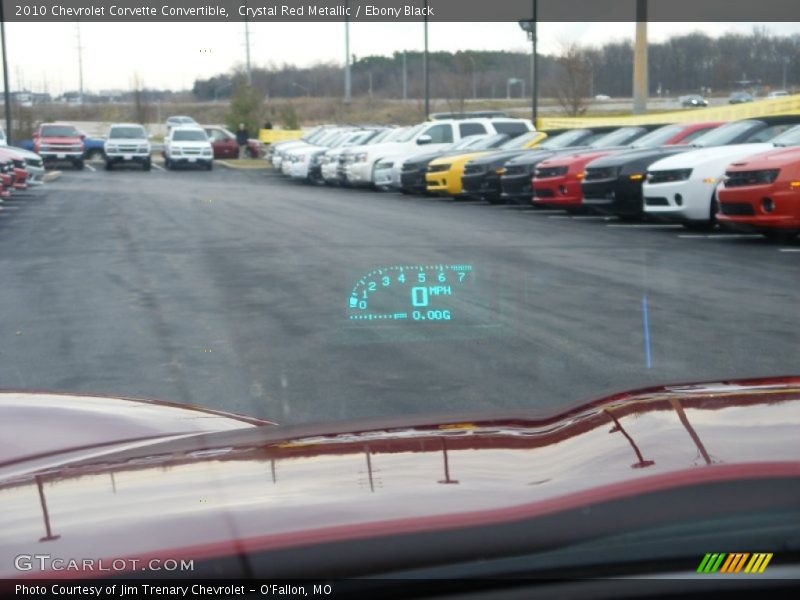Crystal Red Metallic / Ebony Black 2010 Chevrolet Corvette Convertible