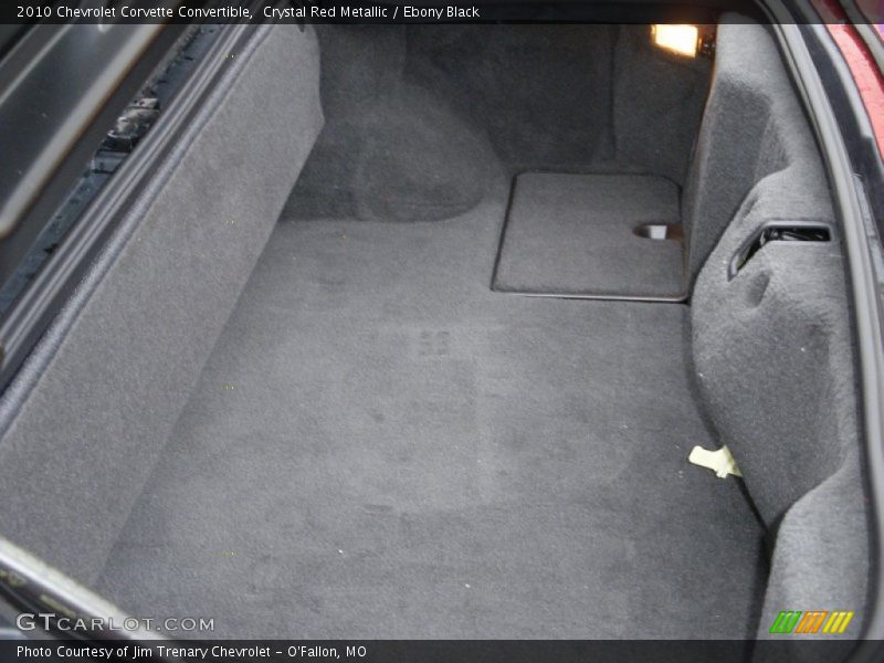  2010 Corvette Convertible Trunk