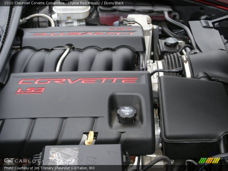  2010 Corvette Convertible Engine - 6.2 Liter OHV 16-Valve LS3 V8