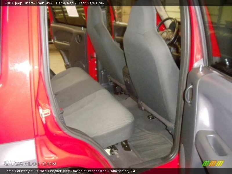 Flame Red / Dark Slate Gray 2004 Jeep Liberty Sport 4x4