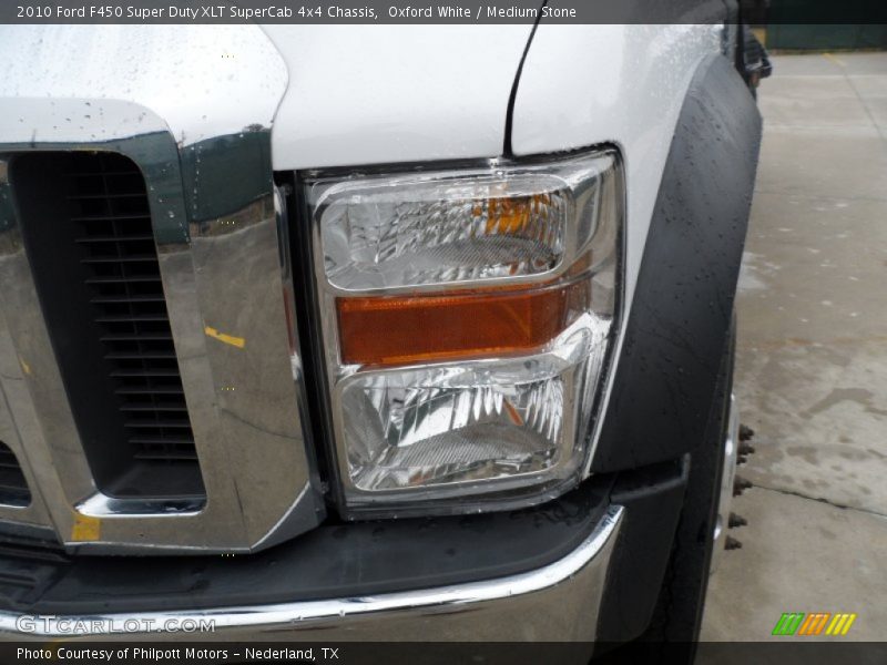 Oxford White / Medium Stone 2010 Ford F450 Super Duty XLT SuperCab 4x4 Chassis